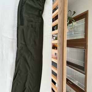 WHBM Dark Green Cargo Pants